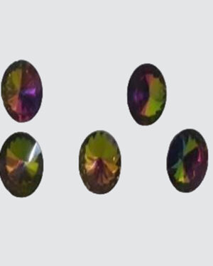 Button Glass 25 Mm Multi Colour (4950 Pcs)