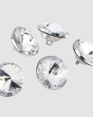Button 20 Mm Glass Grey (9000 PCS)